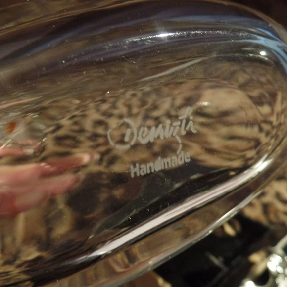 🥃DENIZLI Handmade Whiskey Glass Decanter Bourbon Bottle NEW Bar old fashioned - Picture 3 of 5